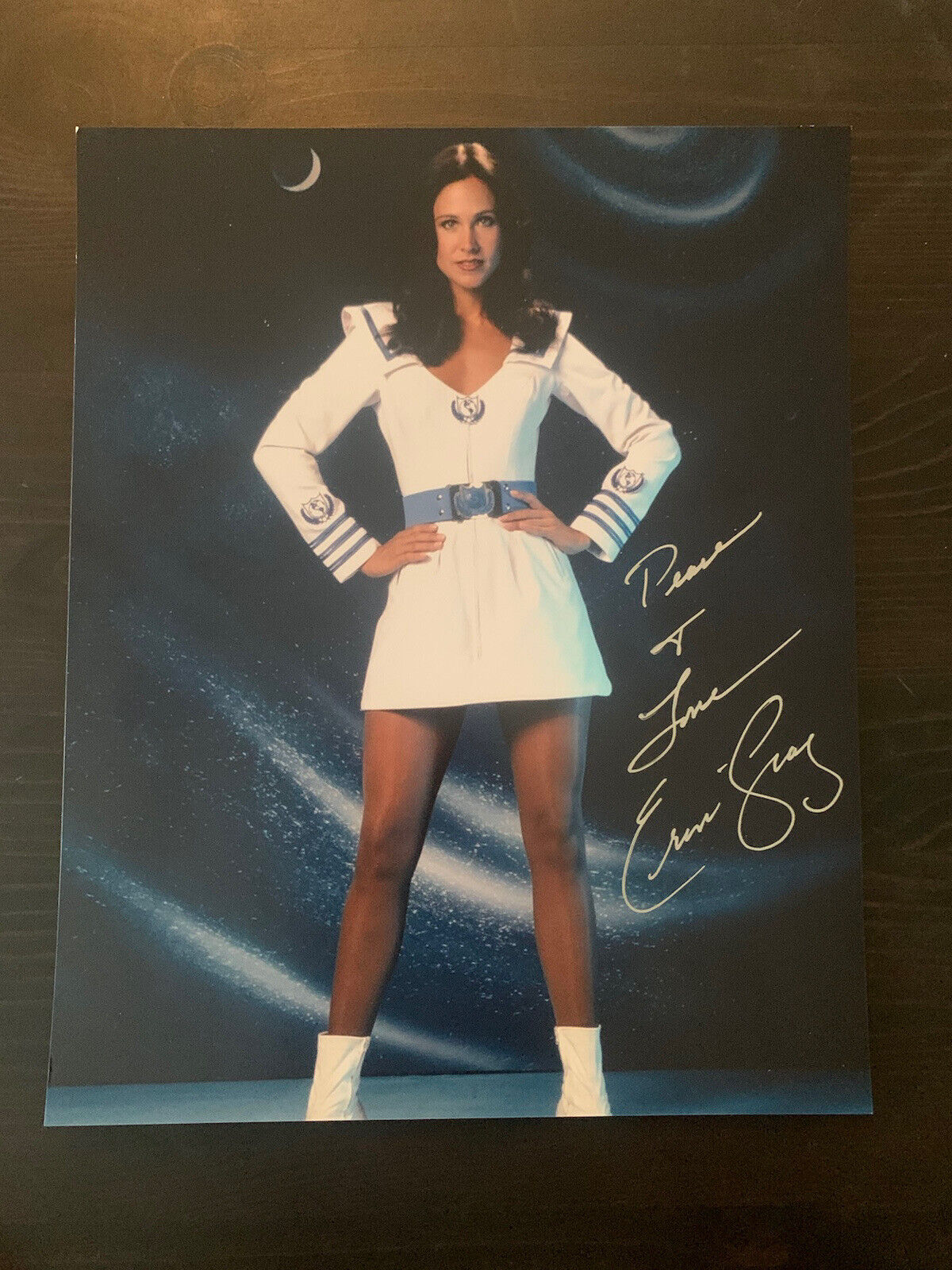 ERIN GRAY signed 8x10 Photo Poster painting Autographed WILMA DEERING BUCK ROGERS