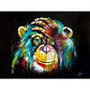 Diamond Painting-5D Full Round Drill  Chimpanzees