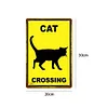 Cat crossing- Vintage Metal Signs(8*12Inch)