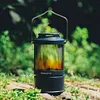 Night Shadow Oil Lamp, Ambient Lighting Camping Lantern, Retro Tent Light, Portable Outdoor Oil Lamp