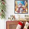 Weihnachtliche Atmosph&auml;re - speziell geformte Diamond Painting - 30*30cm