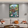 Lotus Pond Loft-11CT Stamped Cross Stitch 40*60cm/15.75*23.62in (Big Size)