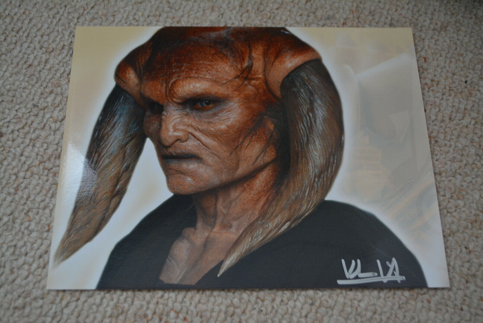 KHAN BONFILS (+) signed autograph In Person 8x10 ( 20x25 cm) STAR WARS