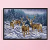 Elk-14CT Stamped Cross Stitch Kit(53*38cm)