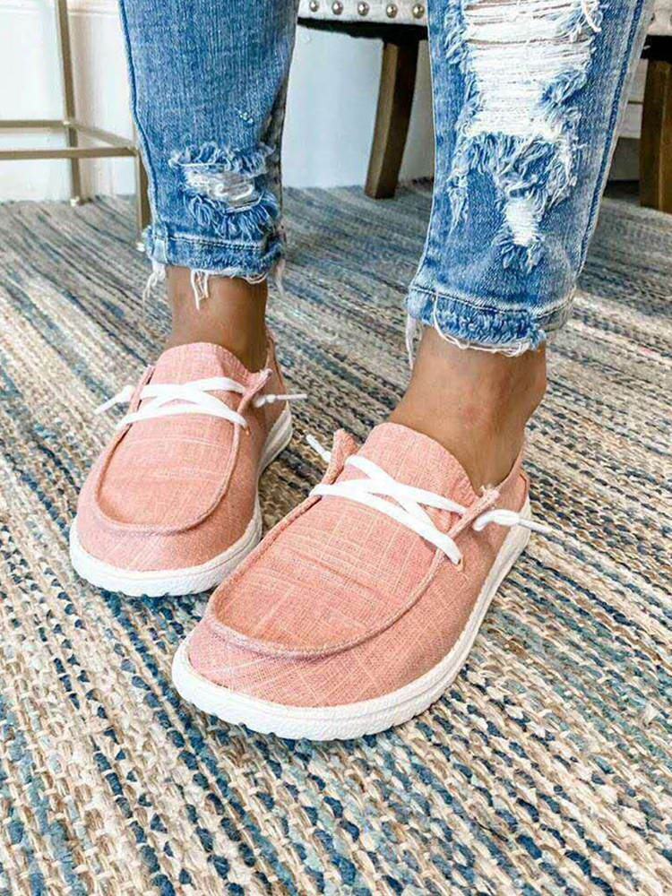 Casual canvas ultra-light women's shoes