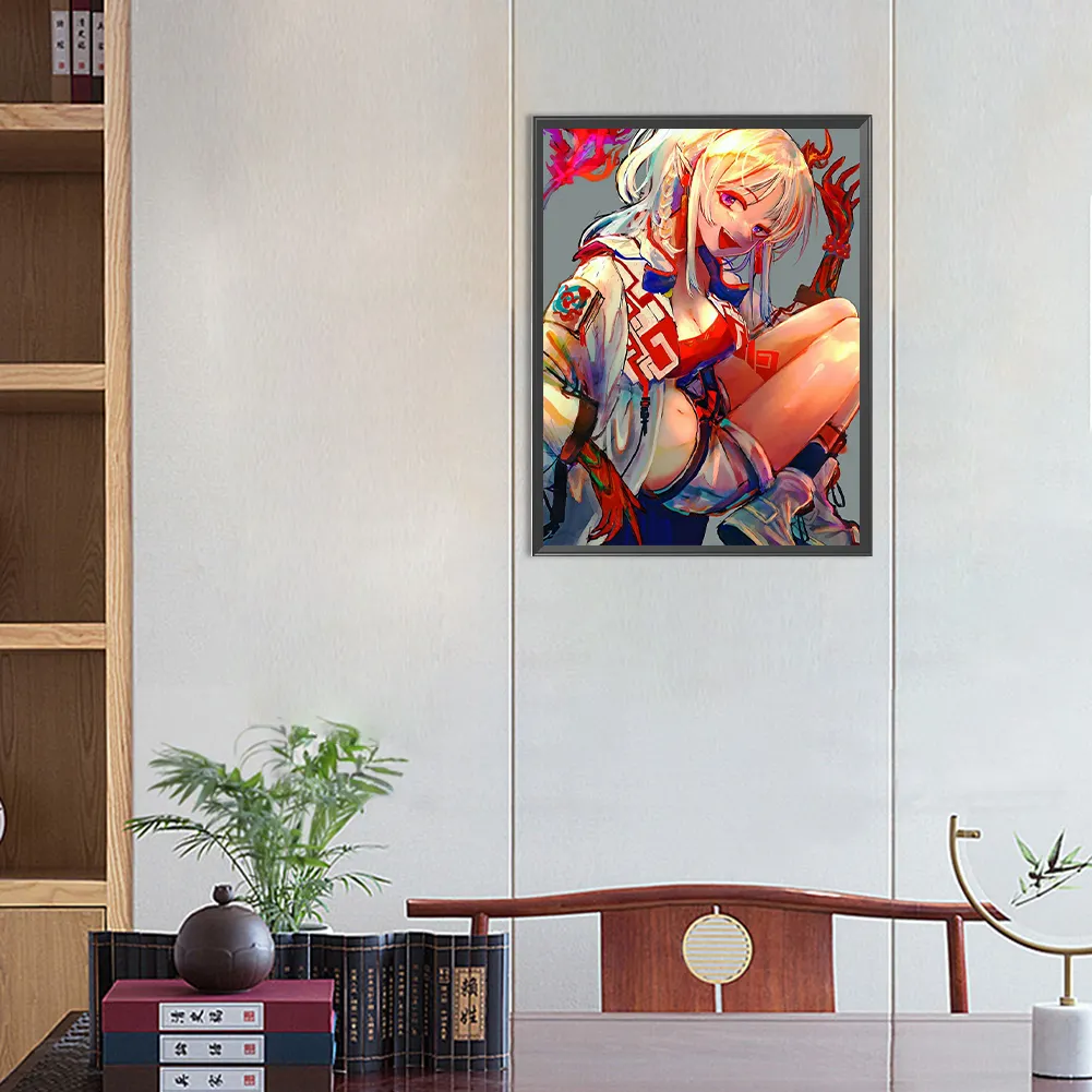 Full Round Diamond Painting 40*50cm - Anime Goddess