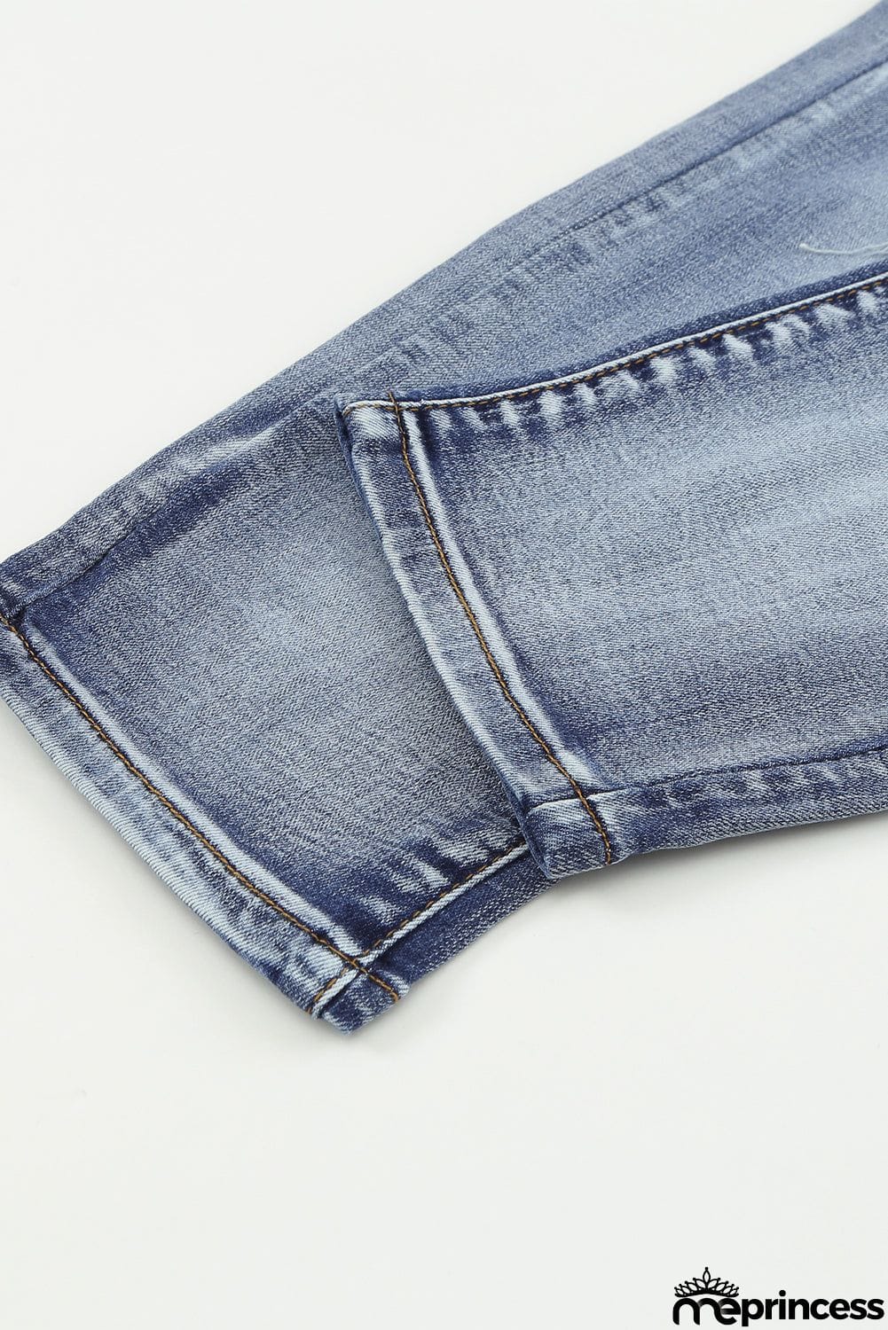 Bleach Splatter Boyfriend Straight Jeans