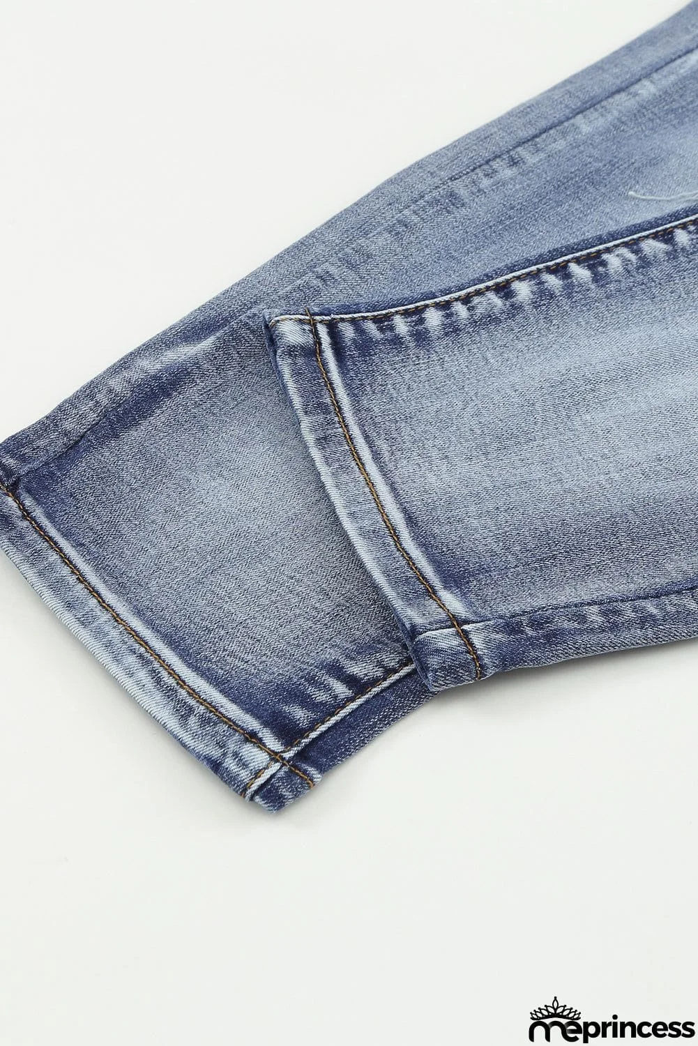 Bleach Splatter Boyfriend Straight Jeans