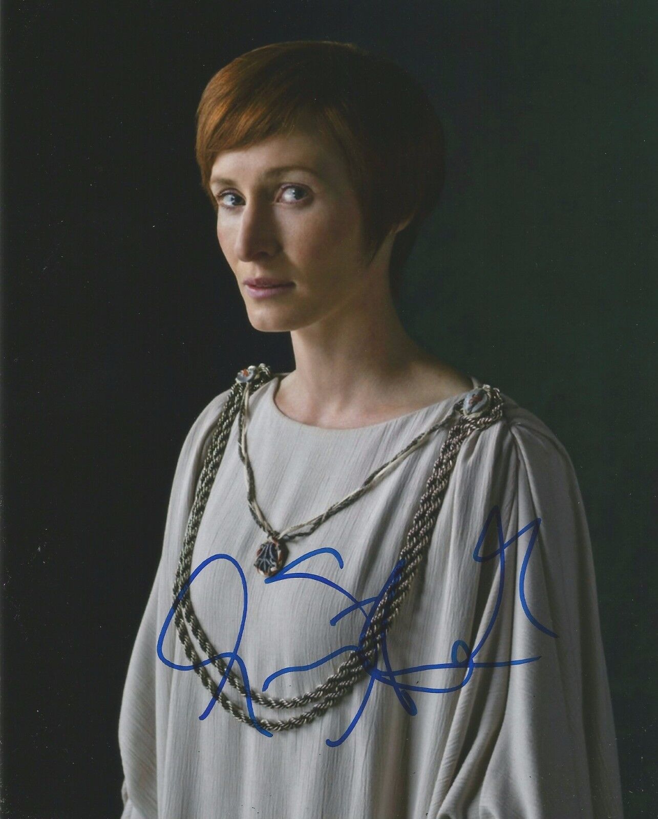 Genevieve O'Reilly Signed Star Wars:Rogue One 10x8 Photo Poster painting AFTAL