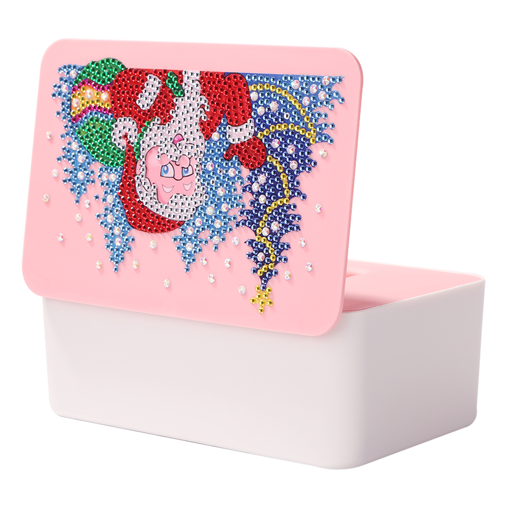 

Santa Claus - 5D DIY Craft Tissue Box, 501 Original