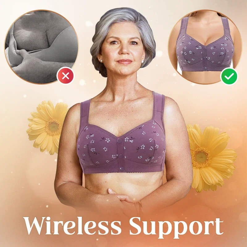 Daisy Bra &ndash; LAST DAY SALE 80% OFF &ndash; Comfortable & Convenient Front Button Bra