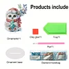  5D DIY Special Shape Diamond Painting Desk Ornament Owl Decor Kit
