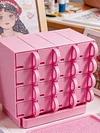 16 Grid Diamond Painting Storage Containers with Trays Drills Storage & Line-Up Tool Large Capacity Beads & Drills Storage & Line-Up Tool for DIY Craf