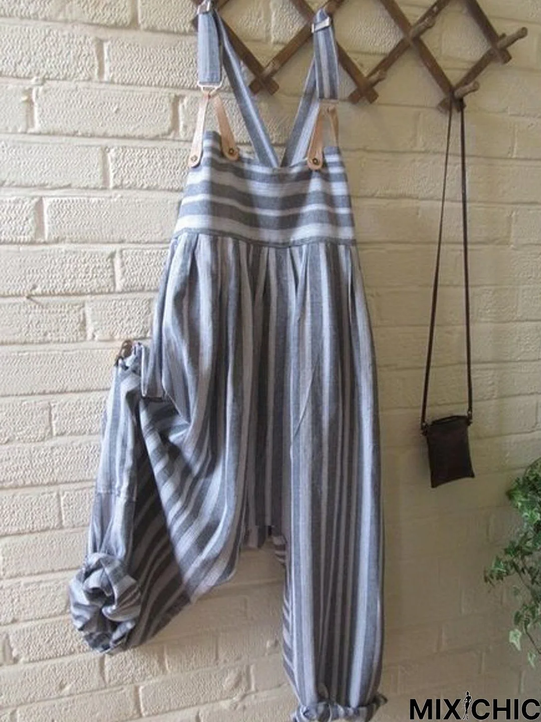 Vintage Cotton-Blend Jumpsuit & Romper