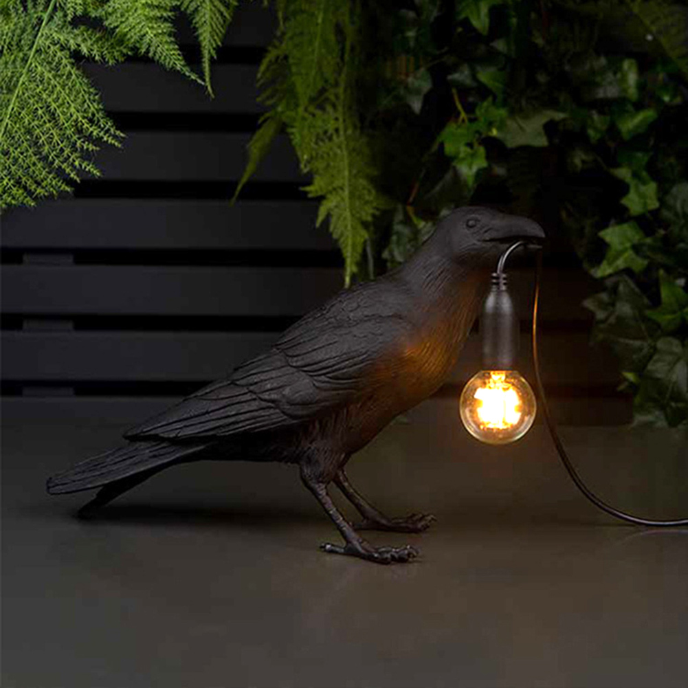 

Animal Bird LED Living Bedside Restaurant-Night Light, Black, 501 Original