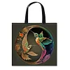 Hummingbird - 11CT DIY Stamped Cross Stitch Shopping Bag 40*40cm/15.75*15.75in