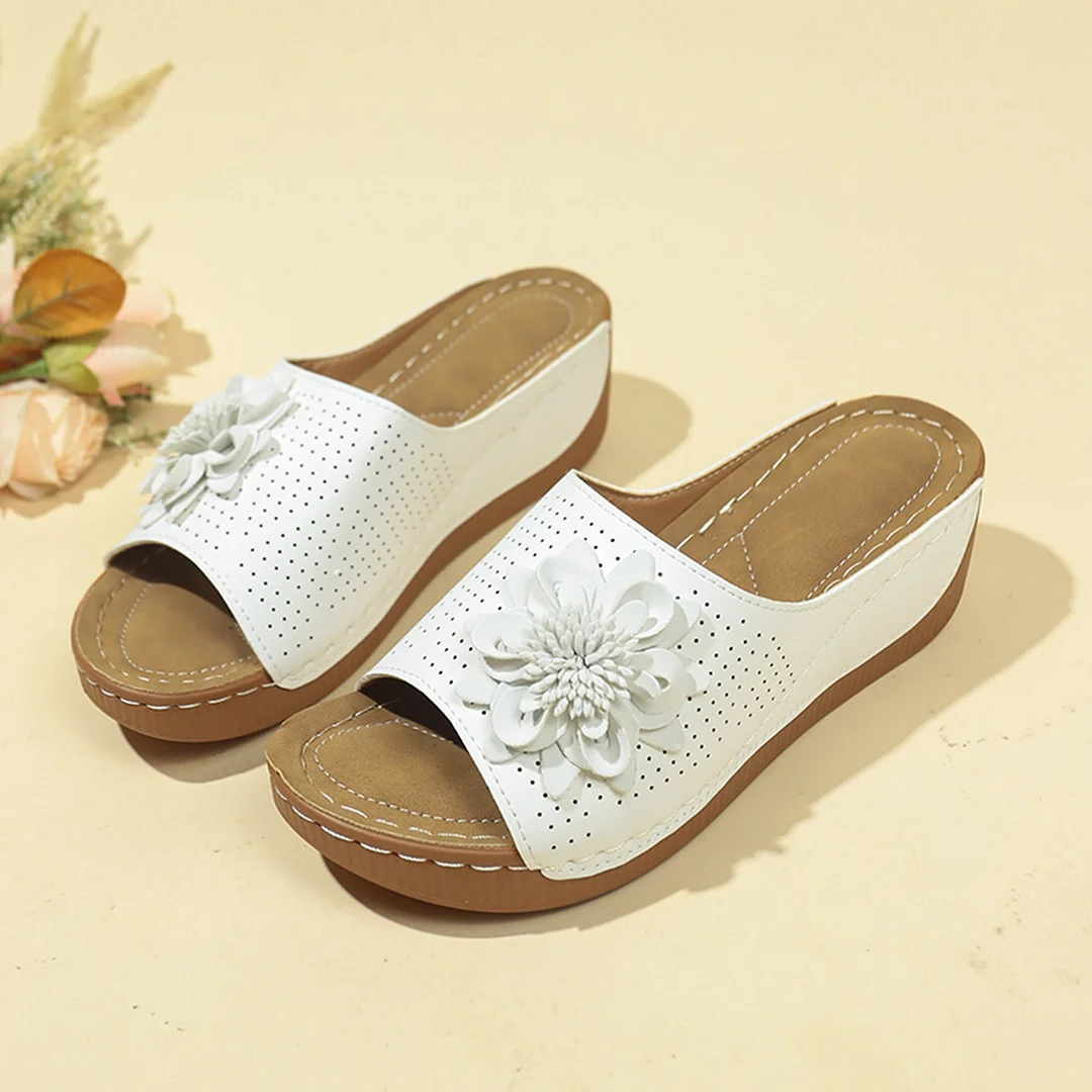 Yyvonne Spring And Summer New Slope Heded Toe Fish Mouth Slippers Women Cool Drag Large Size Women's Shoes