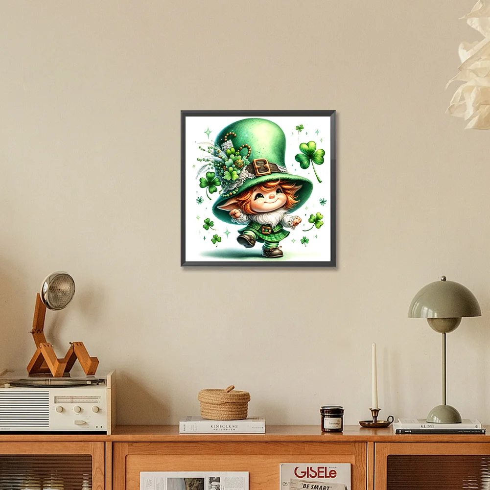 Diamond Painting - Full Round Drill - St.Patrick's Day(Canvas|30*30cm)