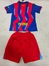 Joyfball 2025/2026 Kids Size Barcelona Fourth Away Football Shirt 1:1 Thai Quality