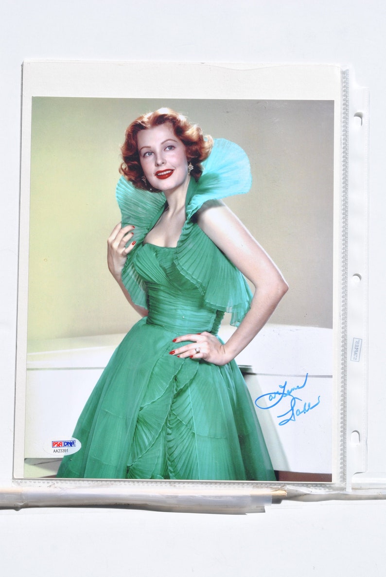 ARLENE DAHL SIGNED Photo Poster painting Scene of the Crime Reign of Terror Three Little Words The Outriders wcoa