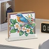 Acrylic Bird On Branch Diamond Painting Napkin Rack Decor for Home Office Decor