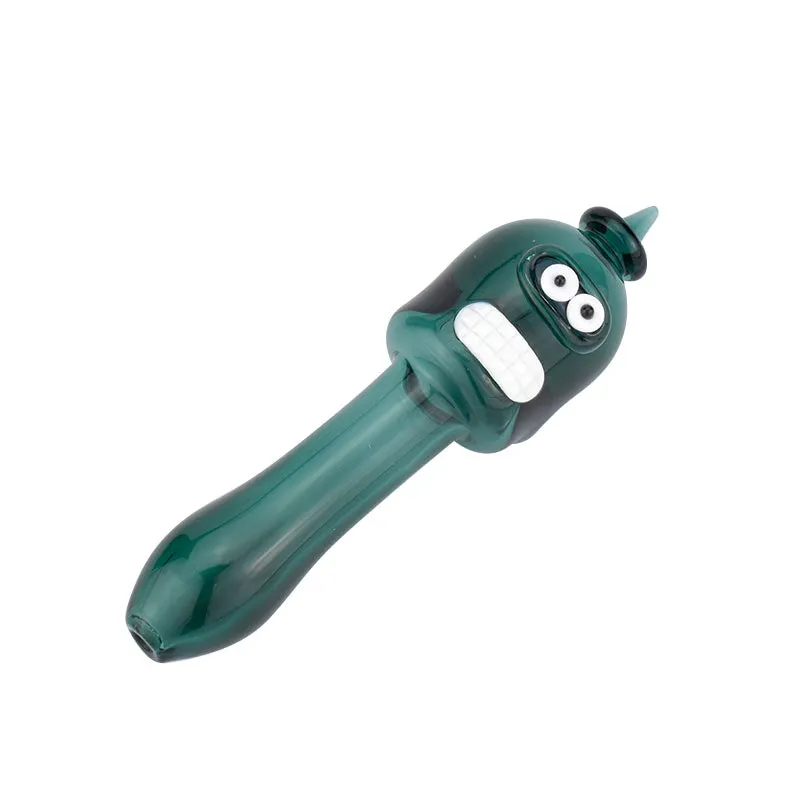 Glass Funny Hand Pipe Heady Tobacco Pipe