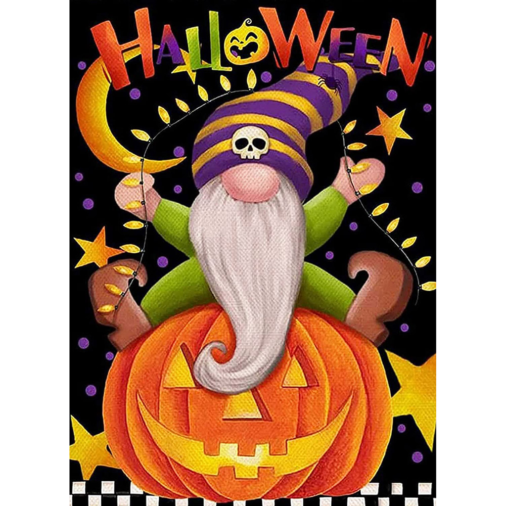 

Halloween Gnomes - Round Drill Diamond Painting - 30*40CM, 501 Original