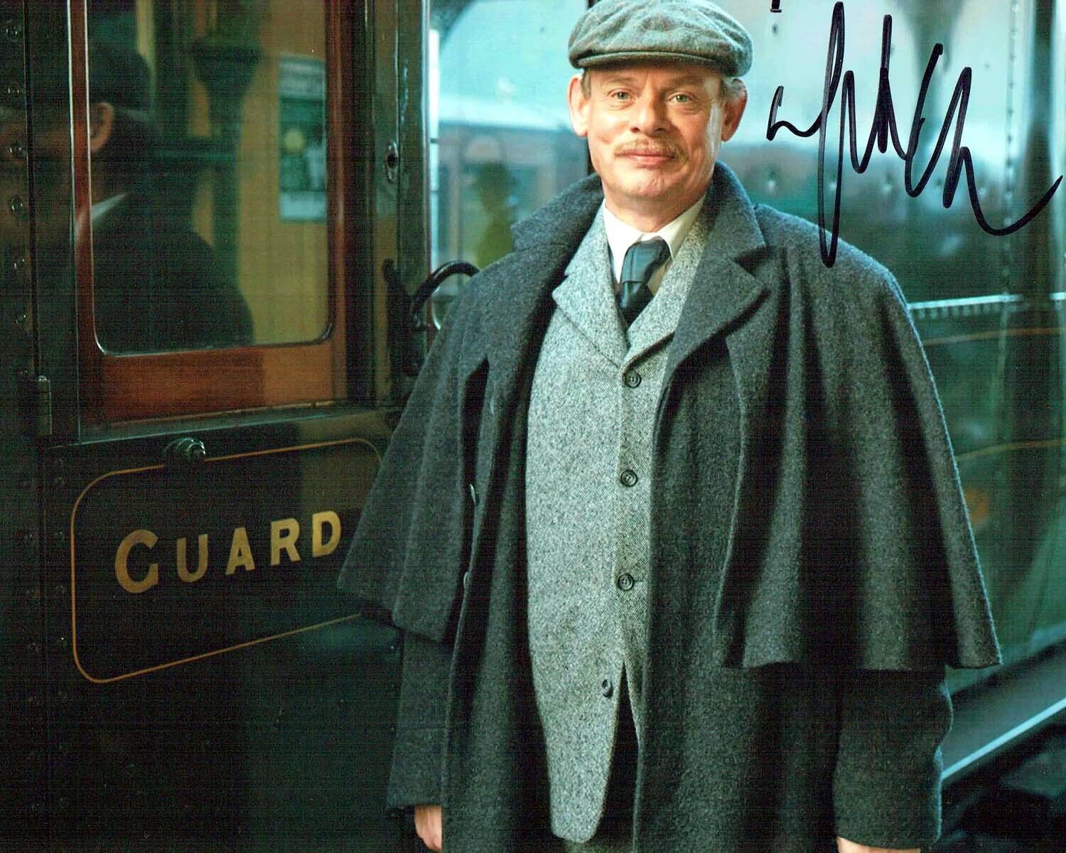 Martin CLUNES SIGNED Autograph 10x8 Photo Poster painting A AFTAL COA Arthur & George Actor