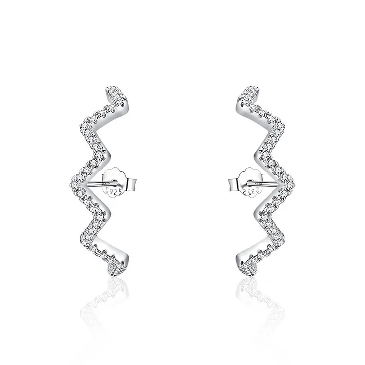 S925 Highs And Lows Earrings