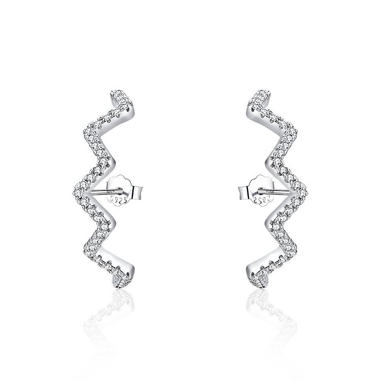 S925 Highs And Lows Earrings