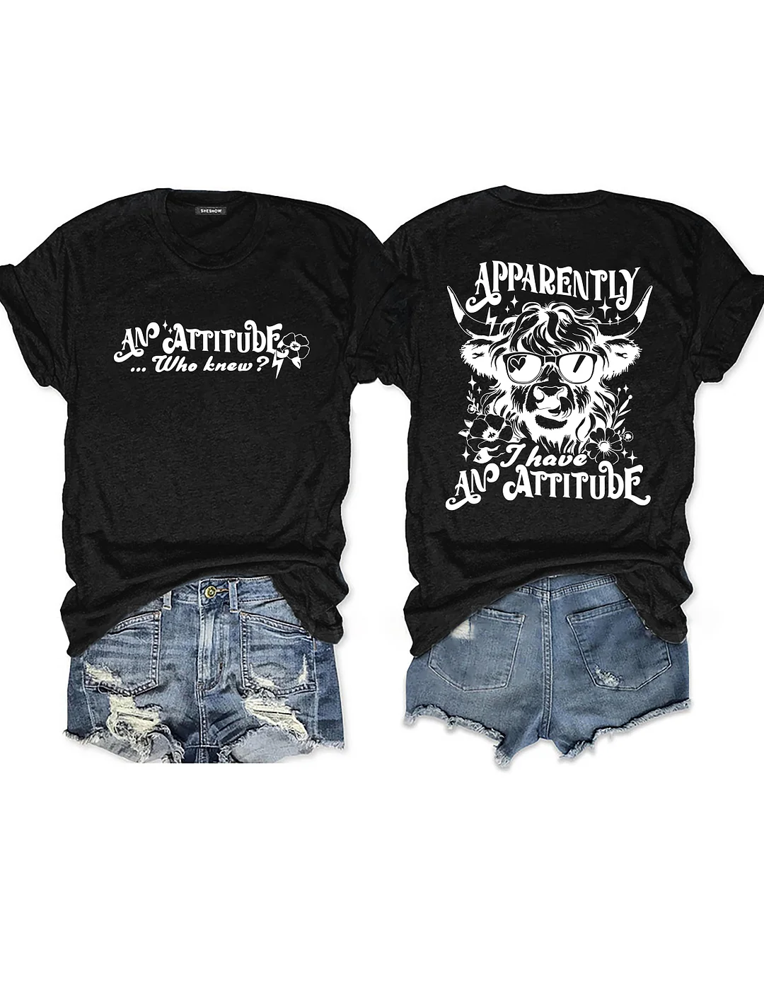 Apparently I Have An Attitude T-shirt