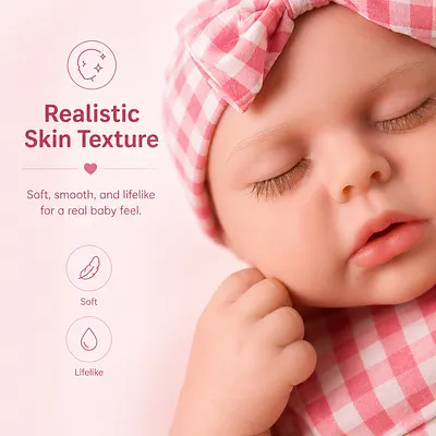 Ultra-soft silicone with a skin-like touch&mdash;smooth, flexible, and gently responsive for a natural feel.