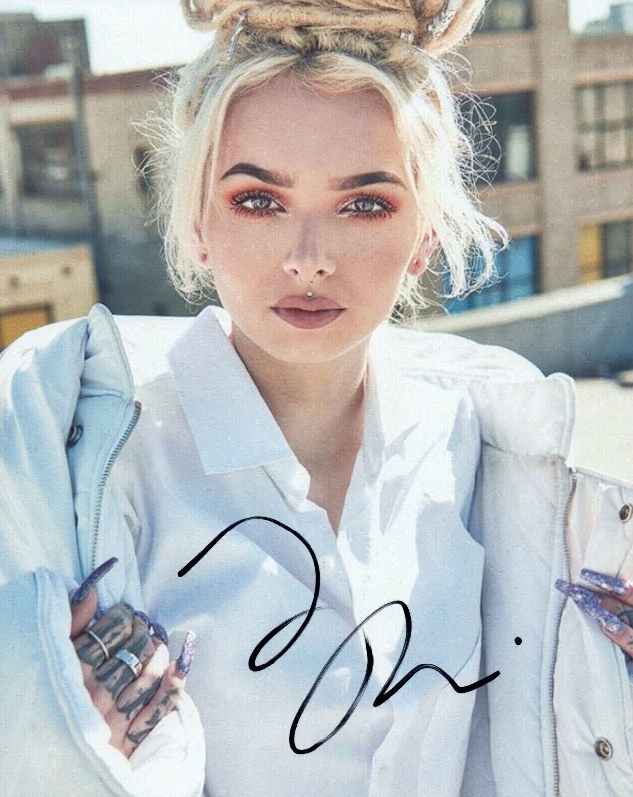 Zhavia Ward Signed Autographed 8x10 Photo Poster painting The Four Musician COA