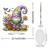 Diamond Painting Acrylic Single Sided May Gnome Ornaments Tabletop Home Office Decor