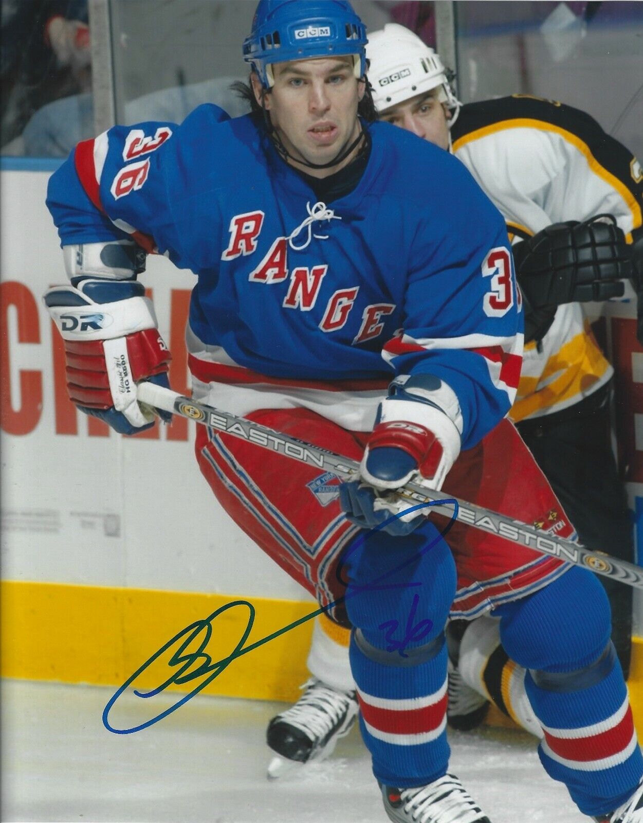 Signed 8x10 MATTHEW BARNABY New York Rangers Autographed Photo Poster painting - COA