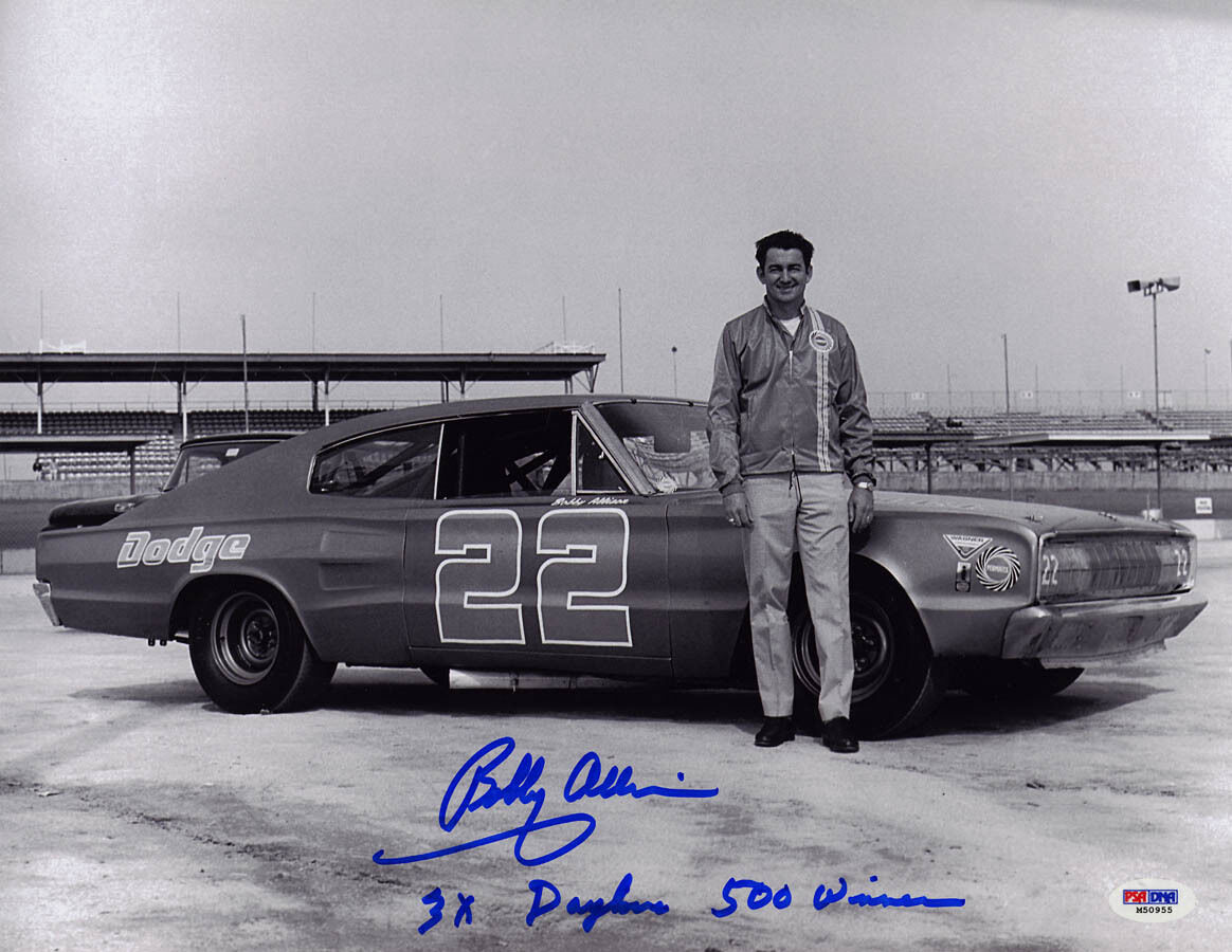 Bobby Allison SIGNED 11x14 Photo Poster painting + Daytona 500 NASCAR LEGEND PSA/DNA AUTOGRAPHED