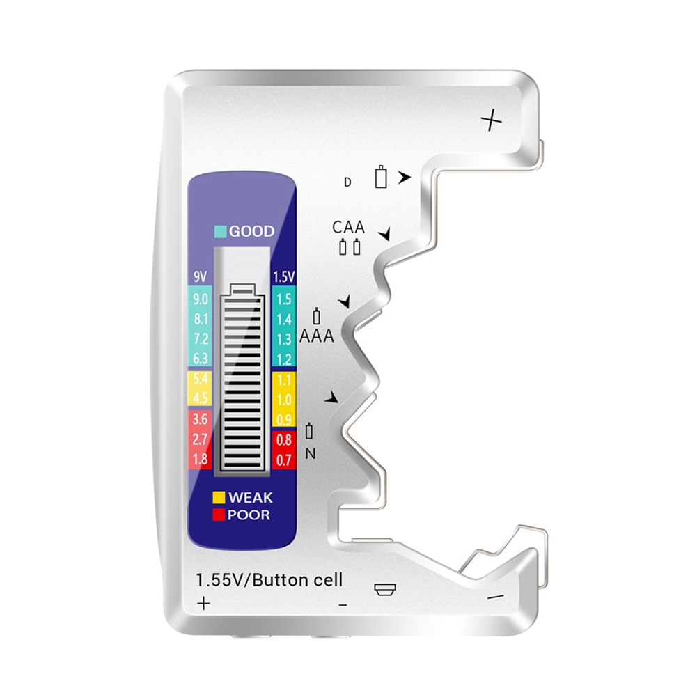 

LCD Display Card Type Digital Battery Capacity Tester Power Analyzer Meter, 501 Original