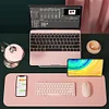 Three-fold Bluetooth keyboard tablet wireless external notebook universal portable small keyboard