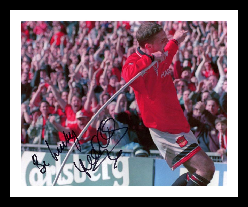 Lee Sharpe - Manchester United Autographed Signed & Framed Photo Poster painting