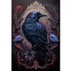(Big Size)Crow - 11CT Stamped Cross Stitch - 40*60cm - Bird