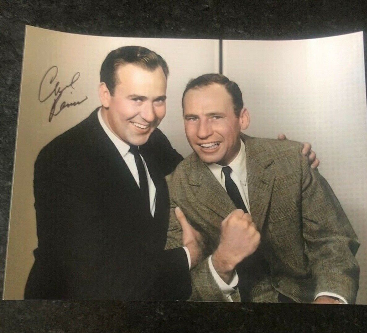 * CARL REINER * signed 11x14 Photo Poster painting * 2000 YEAR OLD MAN * MEL BROOKS * COA * 2