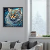Diamond Painting-5D Full Round Drill Colorful Cat