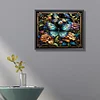 Butterfly - Round AB Drills Diamond Painting(55x45cm)
