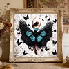 Diamond Painting-DIY Crystal Rhinestone Black Butterfly Girl(Box Packaging)