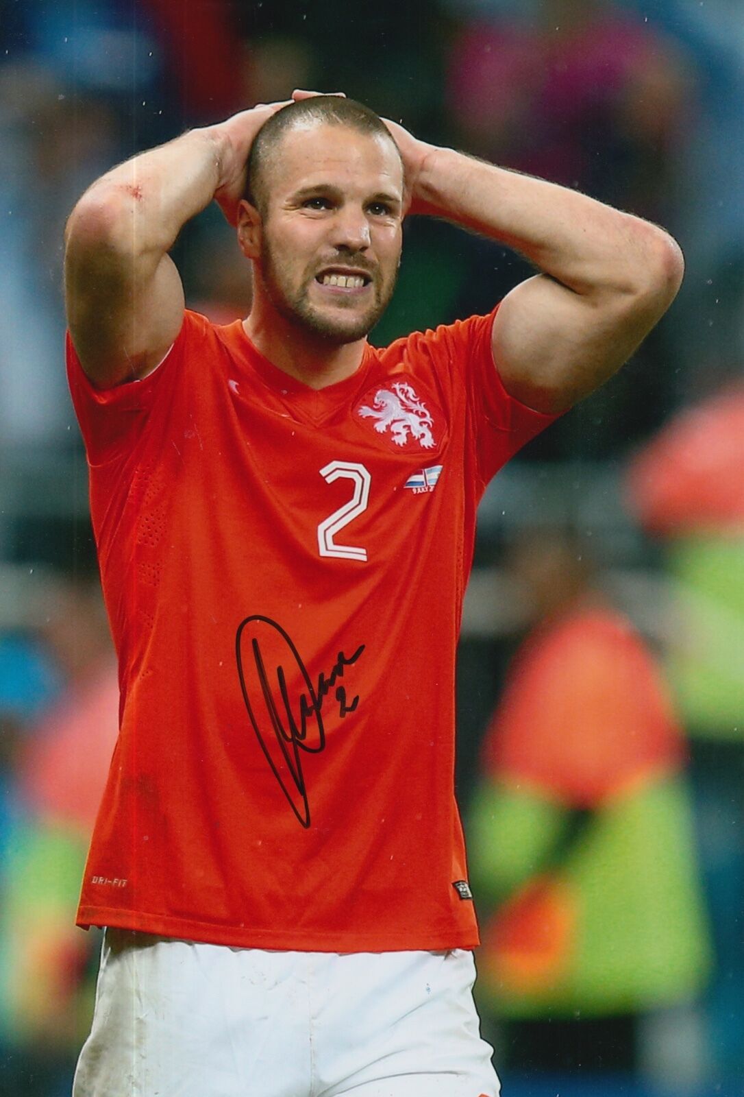 HOLLAND HAND SIGNED RON VLAAR 12X8 Photo Poster painting 1.