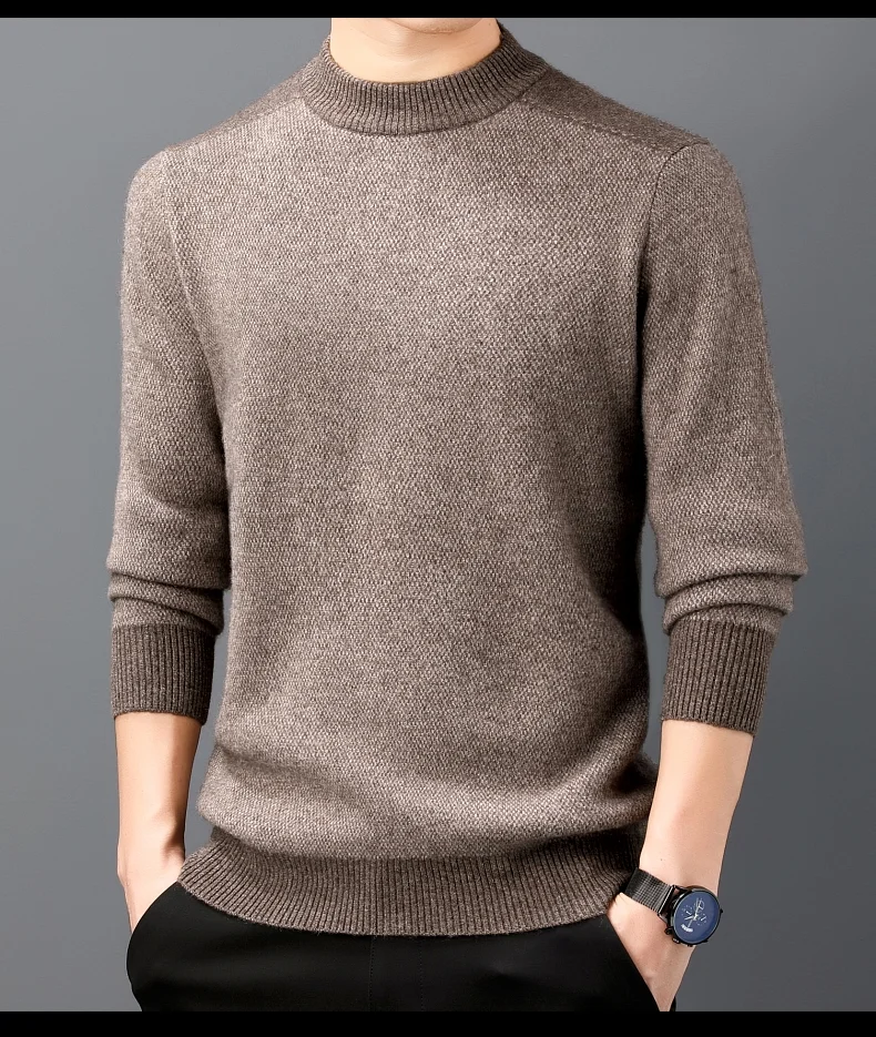 100% pure cashmere sweater for men