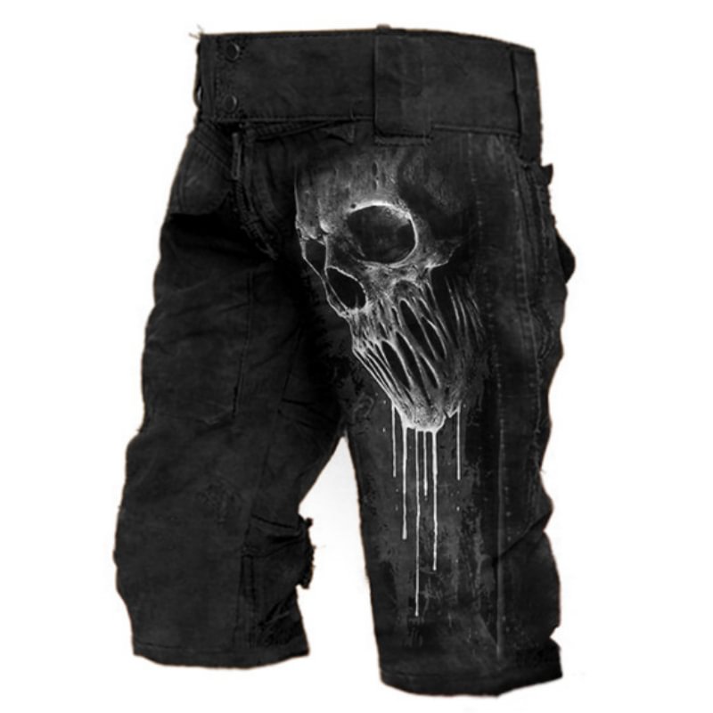 Men's Outdoor Loose Pattern Printed Overalls