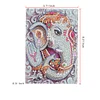 A5 5D Notebook DIY Part Special Shape Rhinestone Diary Book | Elephant