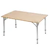 [US Local Warehouse] Adjustable Height Portable Camping Table with Carry Bag for Hiking Beach Fishing