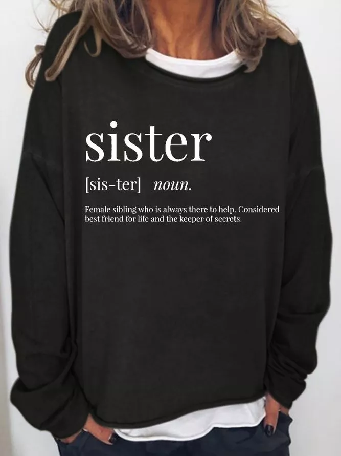 Sister Definition Women's Sweatshirt